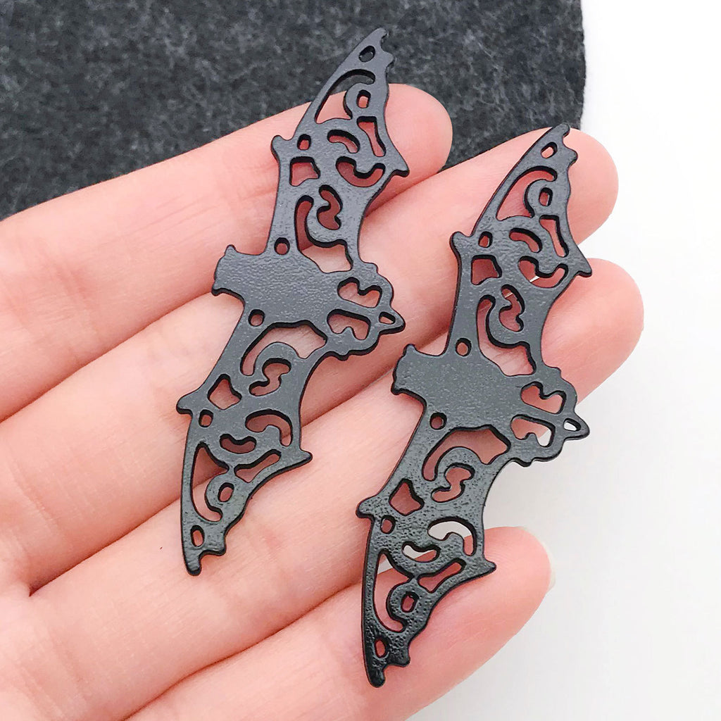 Enamel Zinc Alloy Halloween Pumpkin Cat Hat Charm Pendant for Earrings and DIY Jewelry