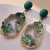 Dark Green Openwork