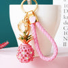 Pink Braided-Pineapple