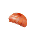 Oval Marbled Acrylic Hair Claw Clips Four Color Options view 5