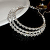 Silver Crystal Choker
