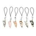 Cat Charm Keychains Featuring Fruit Across 13 Pictured Variations view 5