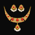 Fifty-One Ornate Necklace and Earring Jewelry Sets view 3