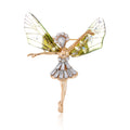 Gold Tone Silver Tone Dragonfly Crystal Three Designs Metal Brooch Pin view 6