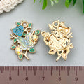 Gold-Tone Sunflower Metal Charms with 11 Listed Options view 12