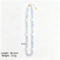Five Color Shell Spacer Bead Necklaces With Extension Chains view 9