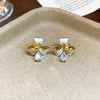 Gold White Butterfly