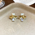 Butterfly Flower Ear Clips in Three Pastel Colorways view 7