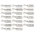 Metallic Alphabet Letter Metal Charms with 23 Listed Options view 8
