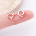 Metallic Spring Clasp Jewelry Findings with 14 Listed Options view 12