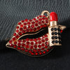 Red Rhinestone