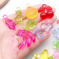 Clear Seashell and Heart Shell Charms with 20 Listed Options view 2