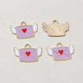 Enamel Love Letter Charms in Seven Color Styles for Jewelry view 7