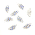 Polished Gold Silver Leaf Alloy Charms in 8 Styles view 11