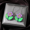 Purple Green Flower
