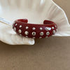 Red Stud Cuff