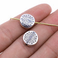 12mm 2.4g Multicolor Zinc Alloy Round Large Hole Beads for Bracelet Necklace Jewelry Making