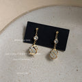 Mixed Sweet Floral Pearl Drop Stud Earring Collection view 4