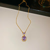 Purple Necklace
