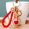Red Heart-Pouch Red-Fortune-Strap