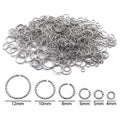 Gold-Tone Twisted Jump Ring Metal Beads with 18 Listed Options view 8