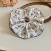 Ivory Floral Ruffle
