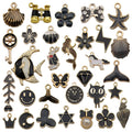 Black Seashell Metal Charms with 31 Listed Options view 5