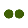 Green Round Studs