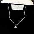 Crystal Evil Eye Pendant Necklaces Bracelets Gold Silver Six Styles view 8