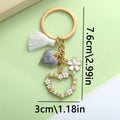 Heart Charm Keychains Featuring Pink Heart Across 33 Pictured Variations view 3