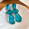 Teal Geometric