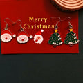 Enamel Christmas Dangle Earrings Nine Holiday Charm Styles view 5