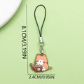 Cat Charm Keychains in 13 Pictured Variations for Bags and Keys view 12