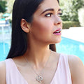 Silver Tone Best Friend Word Metal Jewelry Pendant Charm view 4