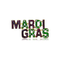Green Gold Tone Initial Letter Enamel Metal Brooch Pin view 1