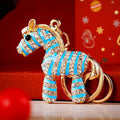 Crystal Zebra, Deer and Horse Keychains in Twenty-Nine Designs view 4