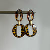 Leopard Oval Hoops