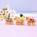 Crystal Saddle Elephant Keychains in Three Colors plus Assorted Options view 4