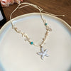 White Enamel Starfish