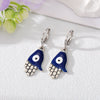 Navy Hamsa