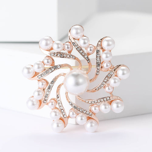 Swirling crystal flower in a second product view