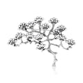 Pearl Pine Tree Brooch Branch Clusters Antique Gold Silver view 2