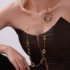 Gold Leopard Circles
