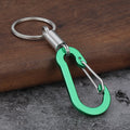 Spring Coil Carabiner Key Rings in Eight Coated Colors view 8