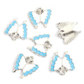 Colorful Enamel Butterfly Pendant Charms in 10 Styles view 3