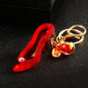 Solid-Red Crystal-Heel