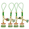 Four Green Rice Dumpling Phone Strap Charm Designs view 5