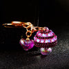 Purple Cat-Eye-Mushroom
