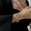 Silver Oval Links
