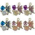Red Butterfly Metal Charms with 4 Listed Options for DIY Jewelry Making view 6
